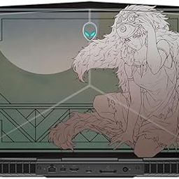 GADGETSWRAP Laptop Decal Vinyl Sticker Top Only Compatible with Alienware 15 R4 - Mikey 1-image-1
