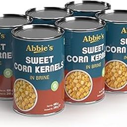Abbie's Sweet Corn Kernels, 400g (Set of 6)-22