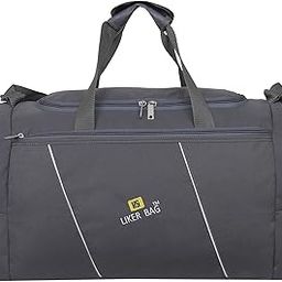 60 L Hand Duffel Bag - Heavy Carrier Luggage Bag Hand Duffel Bag - Luggage Bags for Men & Women 60 L Large Capacity (Grey)-image-91