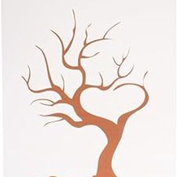 LOOM TREE® Canvas Wedding Fingerprint Tree with Inkpads for Signature 40 * 60Cm | Wedding Supplies | Guest Books & Pens-image-70