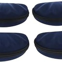 CALANDIS™ 4Pcs EVA Zipper Eyeglass Box Glasses Case Protector Container Dark Blue | Other Vision Care | Vision Care-picture-55