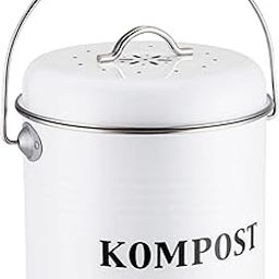 MYADDICTION Compost Bin Indoor for Food Waste Vegetable Residue Peel Kitchen Composter-image-32