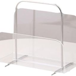 Stand Portable Utility File Book Holder for Reception Books Library Clear|Home & Garden | Household Supplies & Cleaning | Home Organization |1 Rack-6