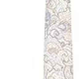 Men Cream Embroidered Formal Tie-image-45
