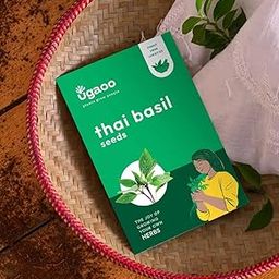 UGAOO Thai Basil Herb Seeds (Green, Pack of 1000)-image-77