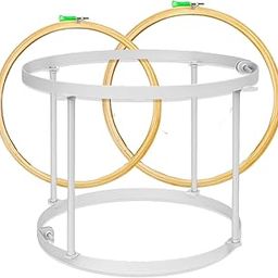 AARI Work Embroidery Stand, 18 Inches Wide, 13 Inch Height, Adjustable and Removable (2in1 Stand)-image-5