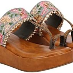 Tryfeet Fashion Lightweight Low Heel Wedges Sandal for Women Girls Ladies-picture-14
