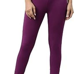 Soft Cotton Stretch Churidar for Women | Breathable, Mid Rise, Full Length, Medium Purple-picture-12