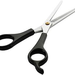 Hot Hairs Stainless Steel Barber Scissors with Thinning Sharp Blades for Men Women Kids and Pets Hair Cutting Razor Edge Scissor, 6.7 Inch-4
