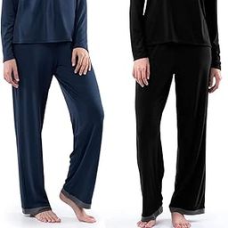 Womens Cotton Pyjama Pant | Womens Casual Wear | (Pack Of 2)-image-77