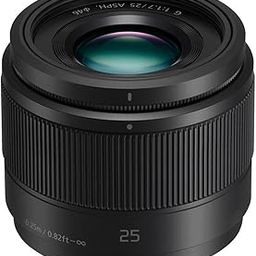 PANASONIC LUMIX G Lens, 25mm, F1.7 ASPH, Mirrorless Micro Four Thirds, H-H025K (USA Black)-image-14