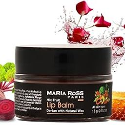 Maria Ross Mix fruit Lip Balm | For Moisturize And Lighten Dark Pigmented | Vitamin E | Lip Balm For Men and Women Kid |15g-image-74