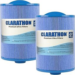 Clarathon 2-Pack Blue Media Spa Filters Replacement for Unicel 6CH-940RA, Pleatco PWW50-P3-M, Filbur FC-0359M FC0359M-picture-22