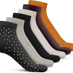 Bamboo Ankle Socks for Men & Women Breathable, Cycling, Super Soft, Seamless, Office & Anti-Odor – Pack of 6-image-23