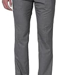 Poly Viscose Slim Fit Solid Formal Trouser for Men (F6576B)-image-45
