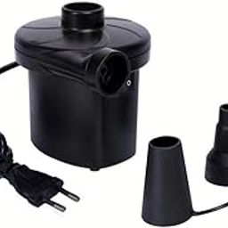 Electric Vacuum Air Pump, Quickly Inflates/Deflates Swimming Pools, Sofa, Tubes Inflatable Furniture, Ball, Balloon Pump, Plastic (Pack of 1)-image-30