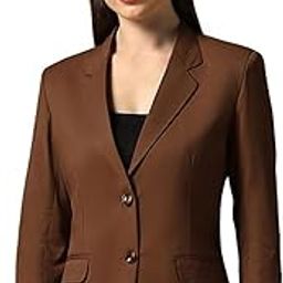 Viscose Febric Regular Fit Stylish Notched Label Blazer for Women's Formal Coat for Bussiness Meetings, Office Used-picture-22