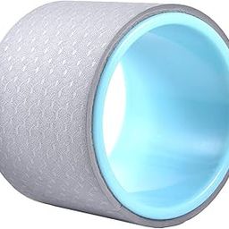 ZALHIN Ab Workout Yoga Pilates Circle TPE Yoga Fitness Roller Massage Wheel Pilates Ring Back Stretch Roller For Back Pain Relief-image-67