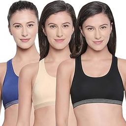 bodycare Women's Cotton, Spandex Non Padded Wire Free Sports Bra-picture-21