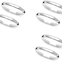 Women’s Toe Rings – 3 Adjustable Open Bichhiya Set for Daily & Party Use-image-46