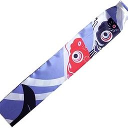 LOSA Koi Nobori Carp Windsocks Streamers Colorful Fish Flag Decoration 70cm #4-image-50