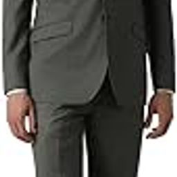 Men's Polyester Blend Four Piece Suit-Dress Set-image-60
