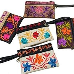 Set of 3, Kashmiri Handbags, Kashmiri Wallets, Kashmiri Hand Embroided Handbags,Kashmiri Sling bags, Kashmiri Clutch-4
