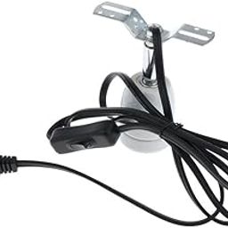 BNF® Reptile Tortoise Lizards Ceramic Heating Light Holder Black American Plug|Pet Supplies | Reptile Supplies|1 Piece Lamp Holder2 Screws-image-91