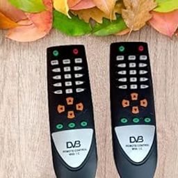 Unbreakable Remote DD Free Dish-DVB DTH Box -Black - Pack of 2.-image-47