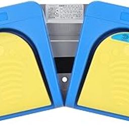 Generic Computer Foot Pedal, Wireless Dual Mode USB Double 2 Foot Switch 2 Position 2 Keys Mechanical Switch for Hospital Image Scanning for Transcription'-image-43
