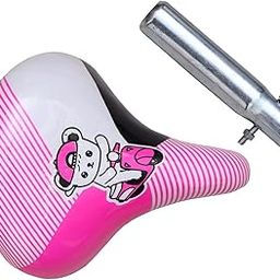 OLFIT Complete Saddle for Bicycle Kids Cycle Seat for 12T 14T 16T 20T Size Kids Bicycle Complete Seat-image-79