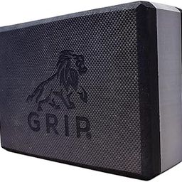 GRIP Rubberized yoga bricks | Block pack of 2 | Yoga props for alignment | Stability & balance | Yoga & exercise | Eco-friendly | High-density | Non-slip | Sweat-resistant | for home & gym workout-image-58