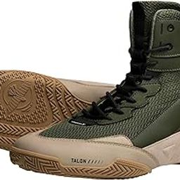 Talon Boxing Shoes for Men and Women Lace Up Lightweight Mid High Top-17