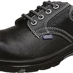 Allen Cooper AC-1427 Heat Resistant ESR Safety Shoe, ISI Marked for IS:15298 Pt-2, PU Midsole NR OutSole, FRP Toe Cap for 200 Joules, Size 7-image-8
