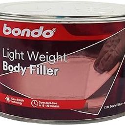3M Car Care Bondo Light Weight Body Filler, Repairing Car Dents and Large Rusted Areas, Fast Drying Same Day Repair (1 Kg, Pack of 1)-image-28