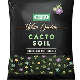 IFFCO Urban Gardens - Cacto Soil 5 Kg - Organic Succulent Potting Soil Mix - Promotes Aeration & Water Retention - 100% Natural with Added Nutrients Succulents & Cactus-image-48