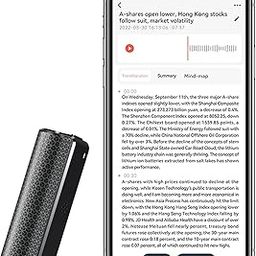 Professional Digital Voice Recorder with AI Assisted Transcription, 128GB Storage, Noise Reduction, Ideal for Meetings, Conferences, and Interviews-picture-5