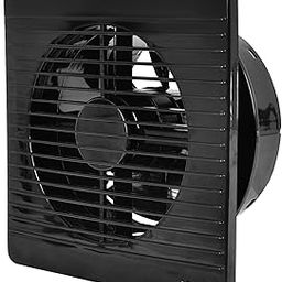 HEWA Onyx 6 inch 150mm Ventilation Exhaust Fan 2 year warranty (Black)-27