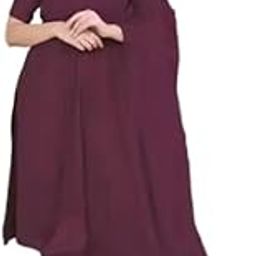 Kurta with Dupatta and Bottomwear_Plum (Wine) Dupatta Set-image-107