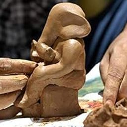 LAARUMI Clay for Making Eco-Friendly Ganesha, Figurines, Modelling Sculptures, Earthenware Clay,1 Kg-14