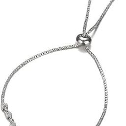 Timeless Infinity Bracelet with Sparkling Crystal Accents & Adjustable Chain – Elegant Jewelry for Women & Girls-47