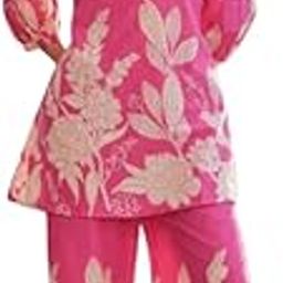 Women's Printed Cotton Cord Set RASIKA_BYNIDHI-image-0