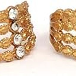 Gold toe rings for women antique gold adjustable-image-26