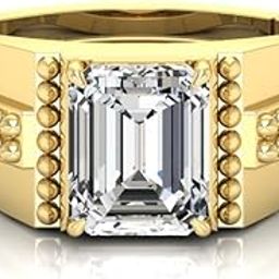 5.25 Ratti White Sapphire Original Stone Adjustable Ring For Men And Women With Lab Certified A2-image-68