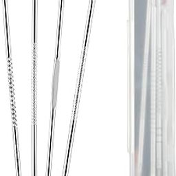 Beauté Secrets Basics Blackhead Acne Removal Needle Kit 4 Pcs Cleaning Tool Blemish Pimple Comedone for Women and Men-40