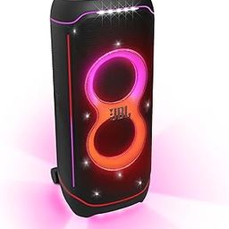 JBL Partybox Ultimate, Dynamic Lightshow, Party Pad, Wi-Fi & Bluetooth Connectivity, Dual Mic with Guitar Inputs, Pro Sound, Ipx4 Splashproof, Self Tuning, One App (Black) - Multimedia-10