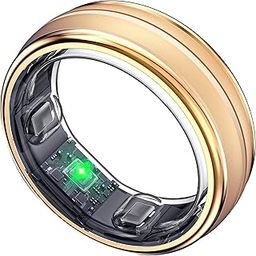 Smart Ring - No App Subscription, Size First with Sizing Kit, 7-10 Days Battery Life, Activity & Sleep Tracker, Stress & Heart Rate Monitor, Compatible with iOS & Android (Rose Gold, Size 10)-image-14