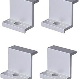 Solarware Solar Panel End Clamp, Aluminum Z Clamps for Mounting Solar Panels (30mm) (4 Pcs Pack)-30