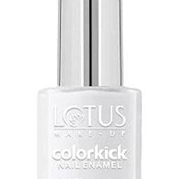 Lotus Make-Up Colorkick Nail Enamel - Ice Cube 903 | Chip Resistant | Glossy Finish | 10ml-image-42