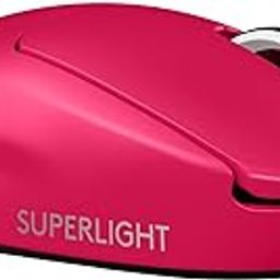 Logitech G PRO X Superlight 2 Lightspeed Wireless Gaming Mouse, Lightweight, LIGHTFORCE Hybrid Switches, Hero 2 Sensor, 32,000 DPI, 5 Programmable Buttons, USB-C Charging, PC & Mac - Magenta-3